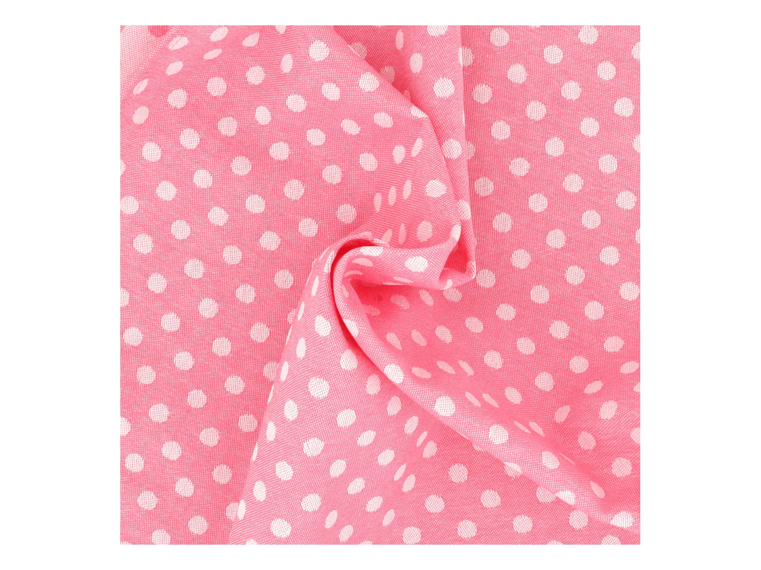 Lot de 2 torchons de cuisine toile 50x70 cm DOTS rose