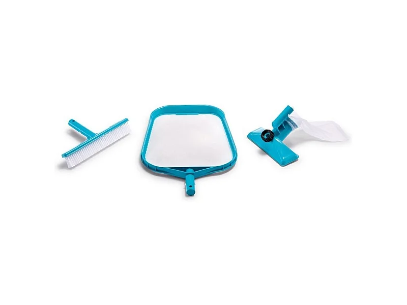 Kit de limpieza de piscinas Intex 3 accesorios azul