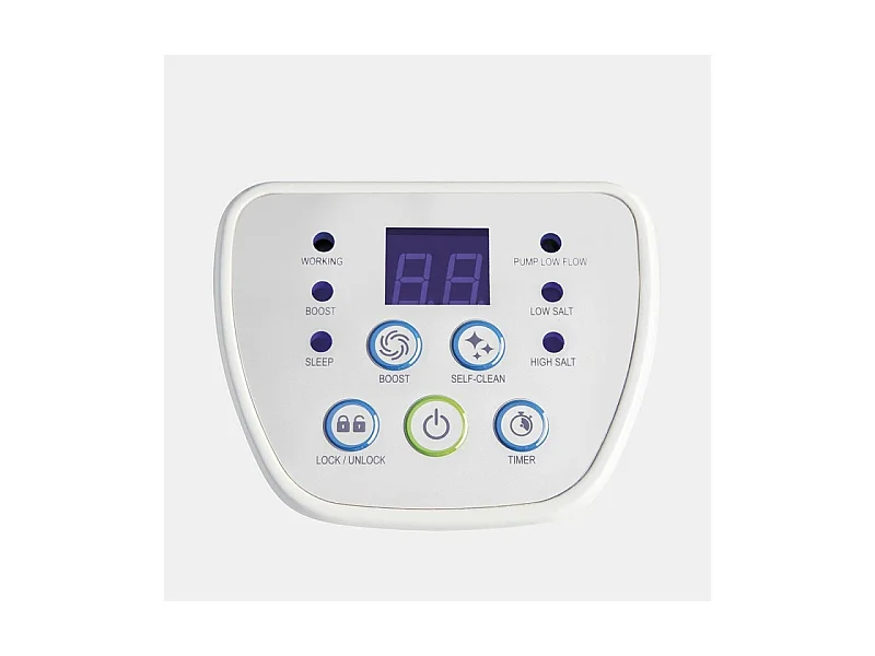 Clorador salino Intex Saltwater System QS400 4g/h para piscinas de hasta 17000L blanco