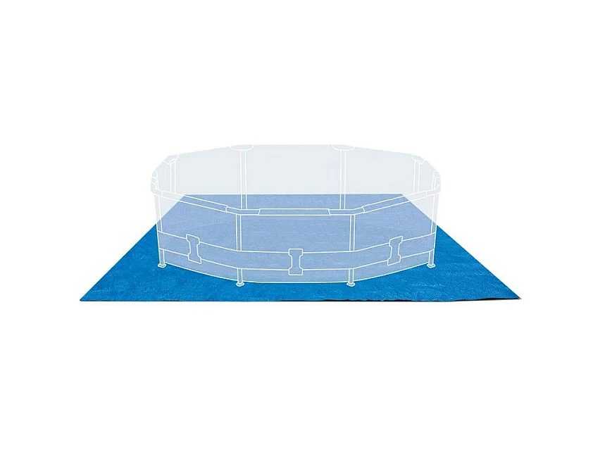 Tapis de sol 4,72 X 4,72 m pour piscine Intex