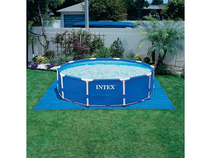 Tapis de sol 4,72 X 4,72 m pour piscine Intex
