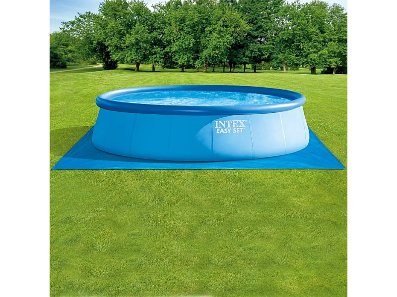 Tapis de sol 4,72 X 4,72 m pour piscine Intex