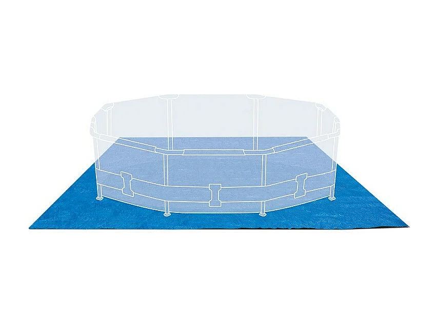Tapis de sol 4,72 X 4,72 m pour piscine Intex