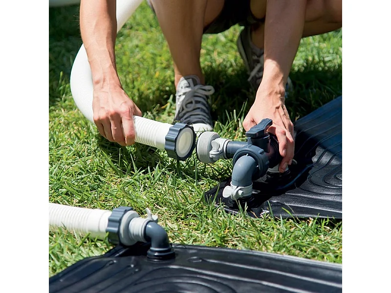 Tapis solaire noir réchauffeur pour piscine Intex