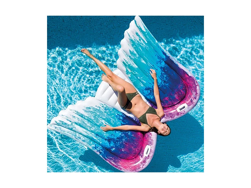 Colchoneta Hinchable Intex Alas de ángel (251 X 160 cm)