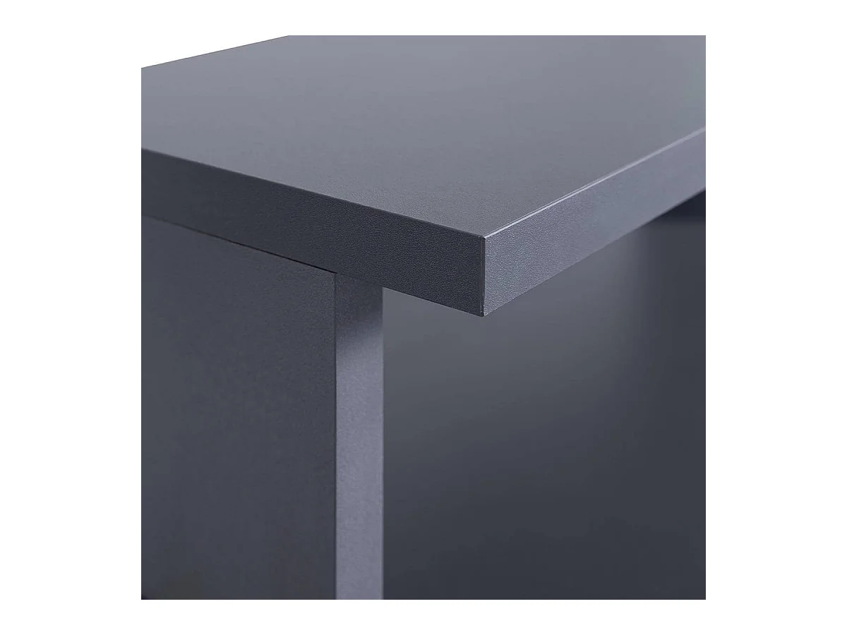 MARIO - Bureau Gamer Multi-Rangement Anthracite