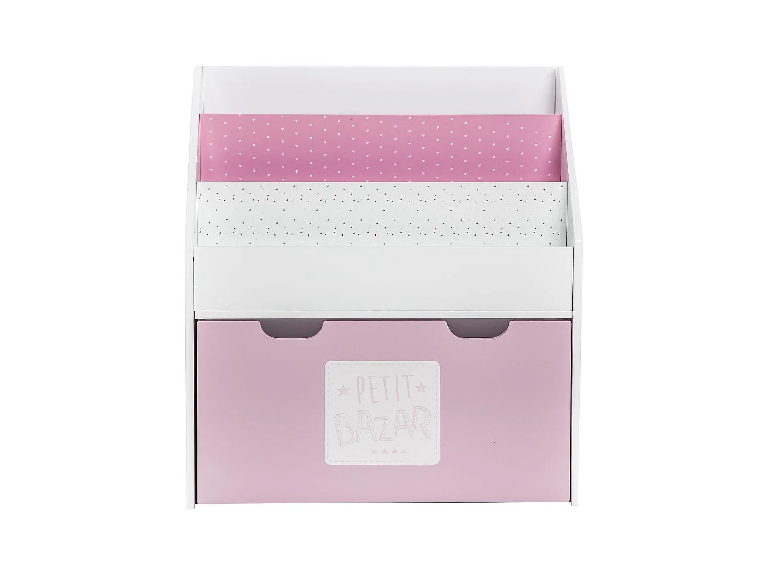 Bücherregal rosa 62,5x70x30cm