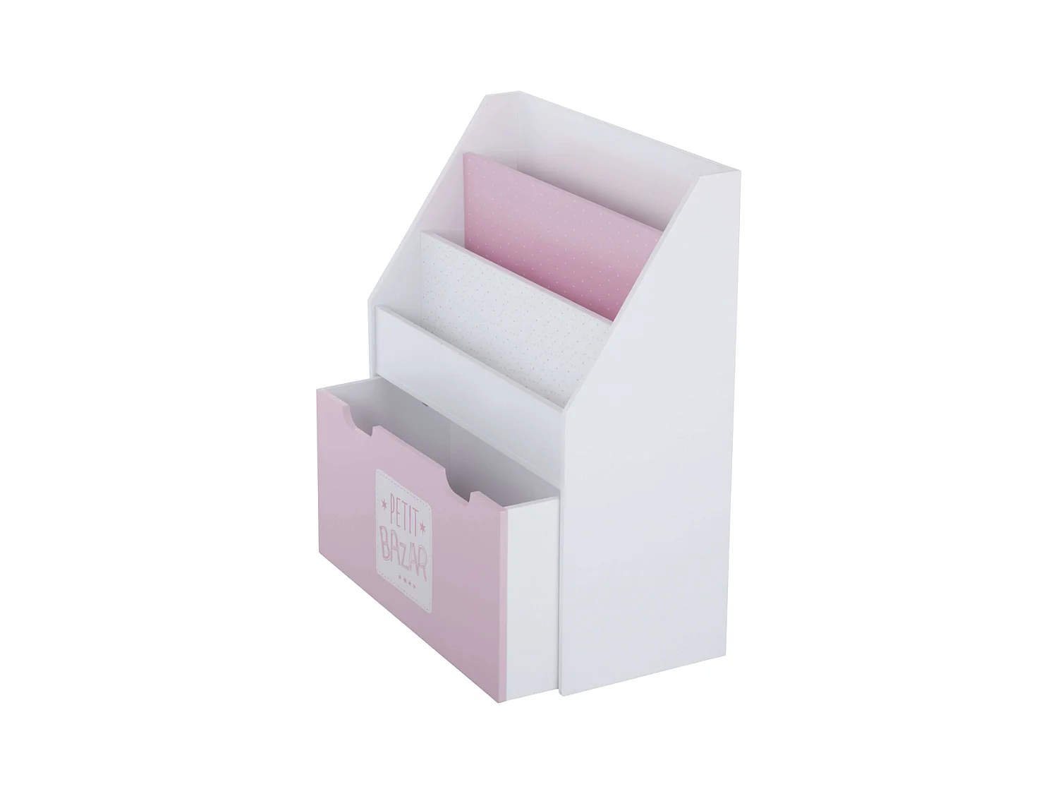 Bücherregal rosa 62,5x70x30cm