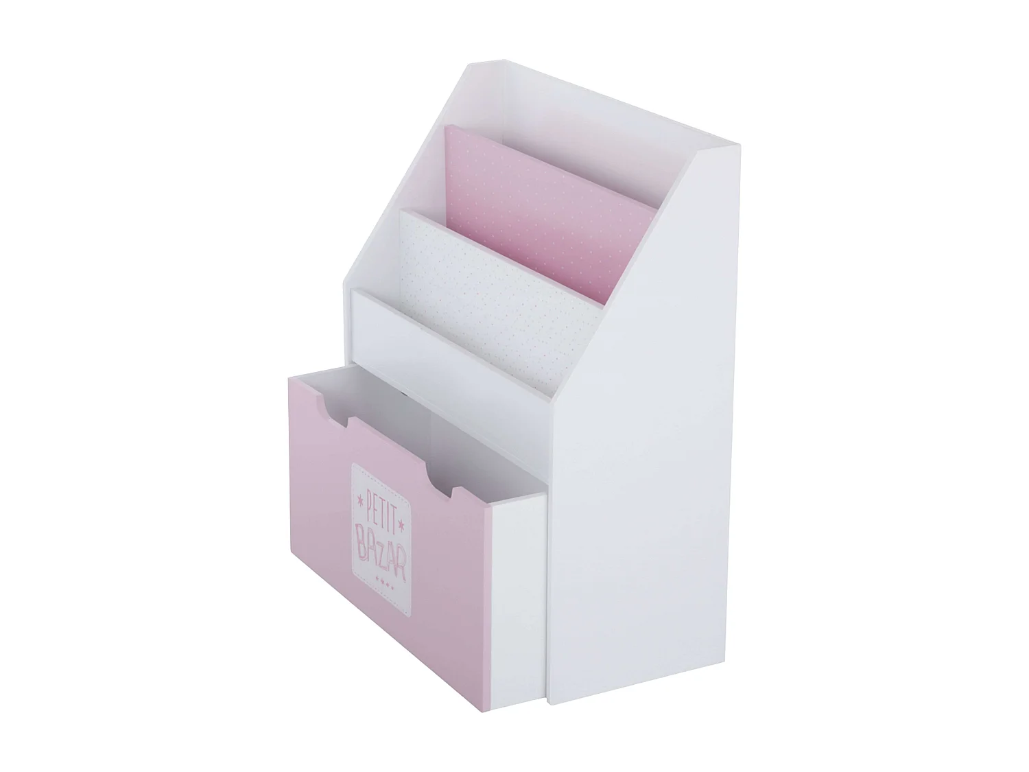 Bücherregal rosa 62,5x70x30cm