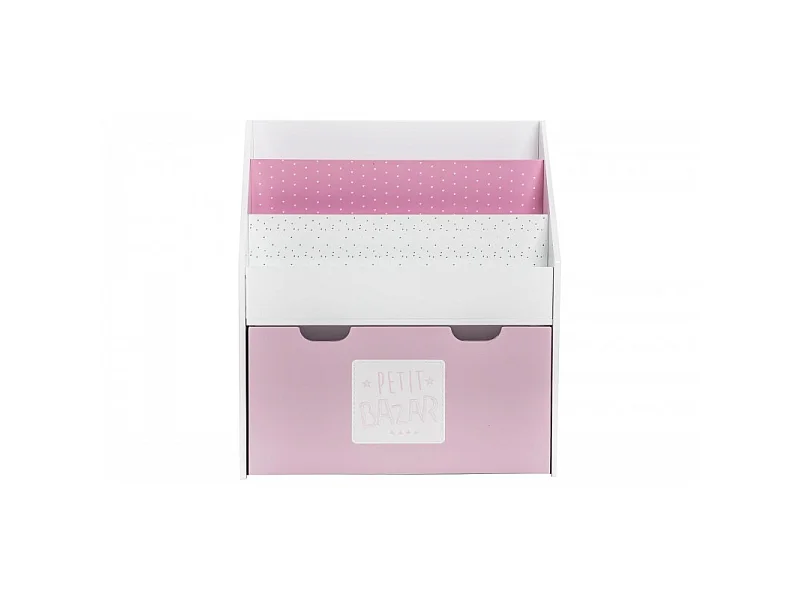 Bücherregal rosa 62,5x70x30cm