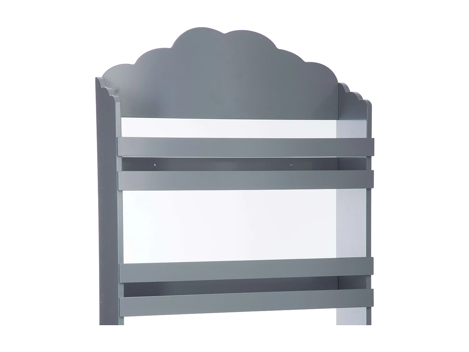 Bibliothèque Enfant Nuage gris 3 étagères