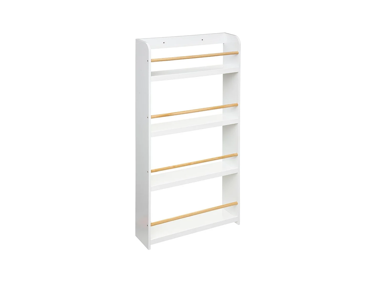 Bibliothèque Enfant 5 Niveaux "Classic" 118cm Blanc