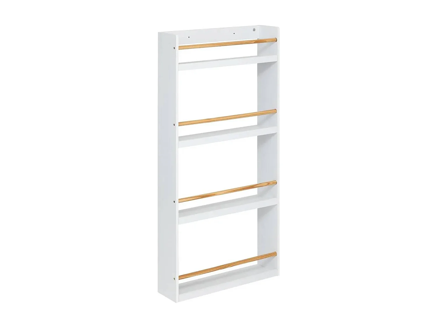 Bibliothèque Enfant 5 Niveaux "Classic" 118cm Blanc