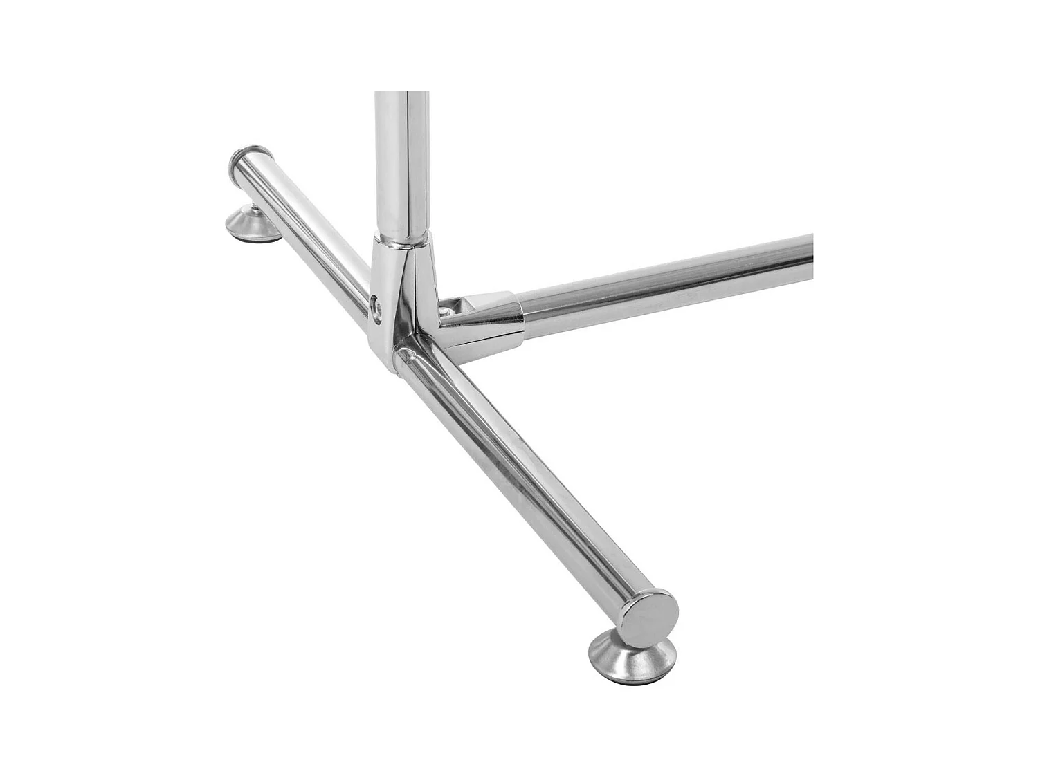 Portant à Vêtements "Roulettes" 173cm Argent