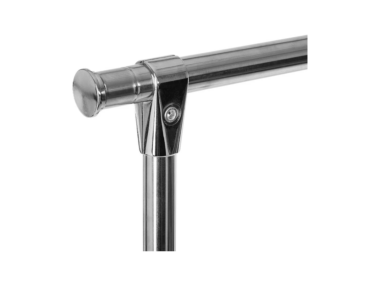 Portant à Vêtements "Roulettes" 173cm Argent