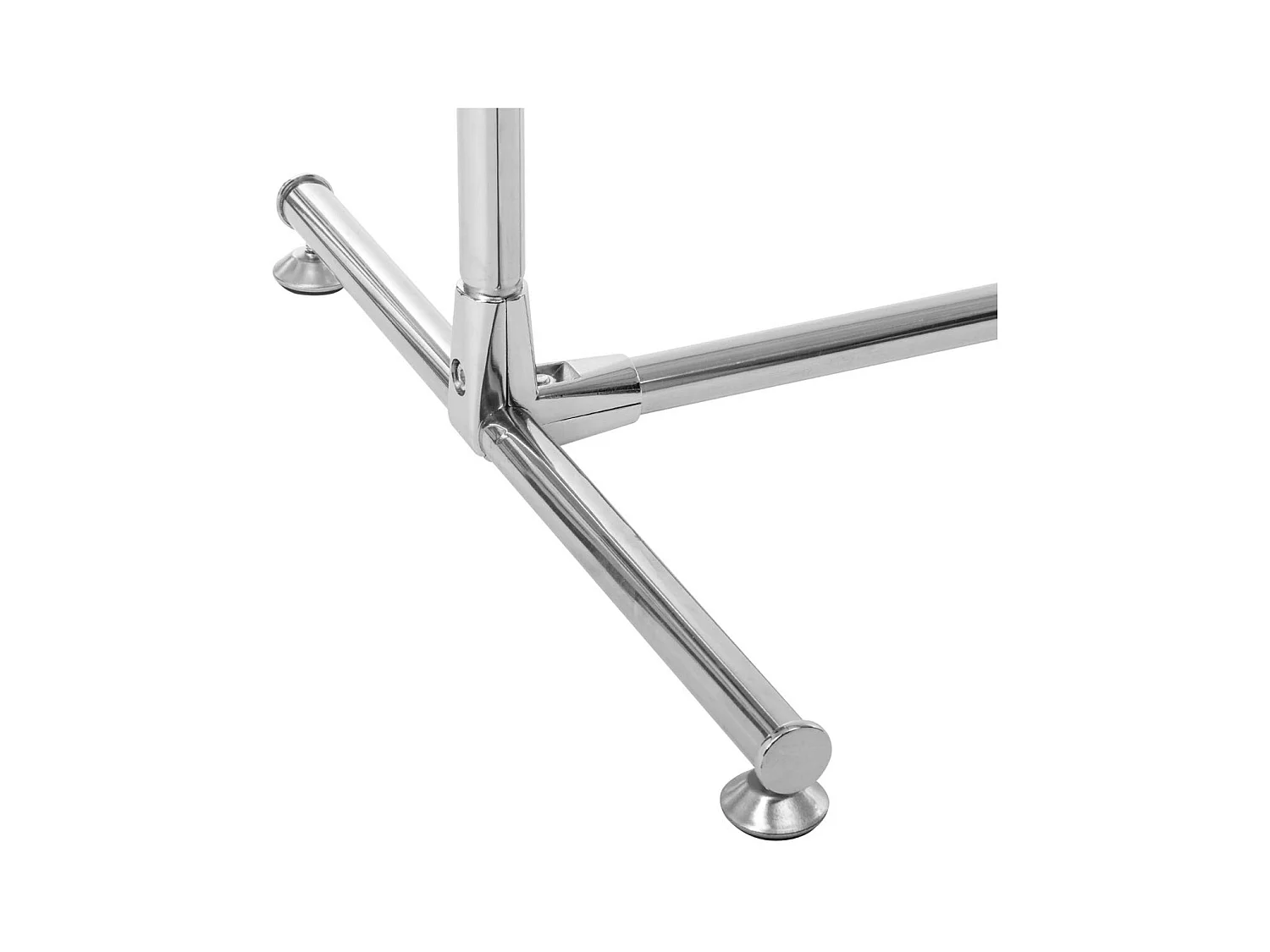 Portant à Vêtements "Roulettes" 173cm Argent