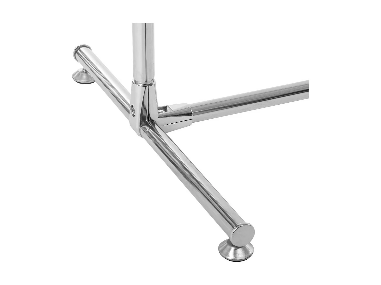 Portant à Vêtements "Roulettes" 173cm Argent