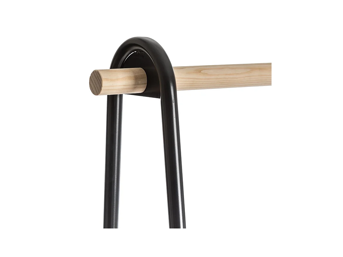 Portant à Vêtement "Janot" 164cm Naturel