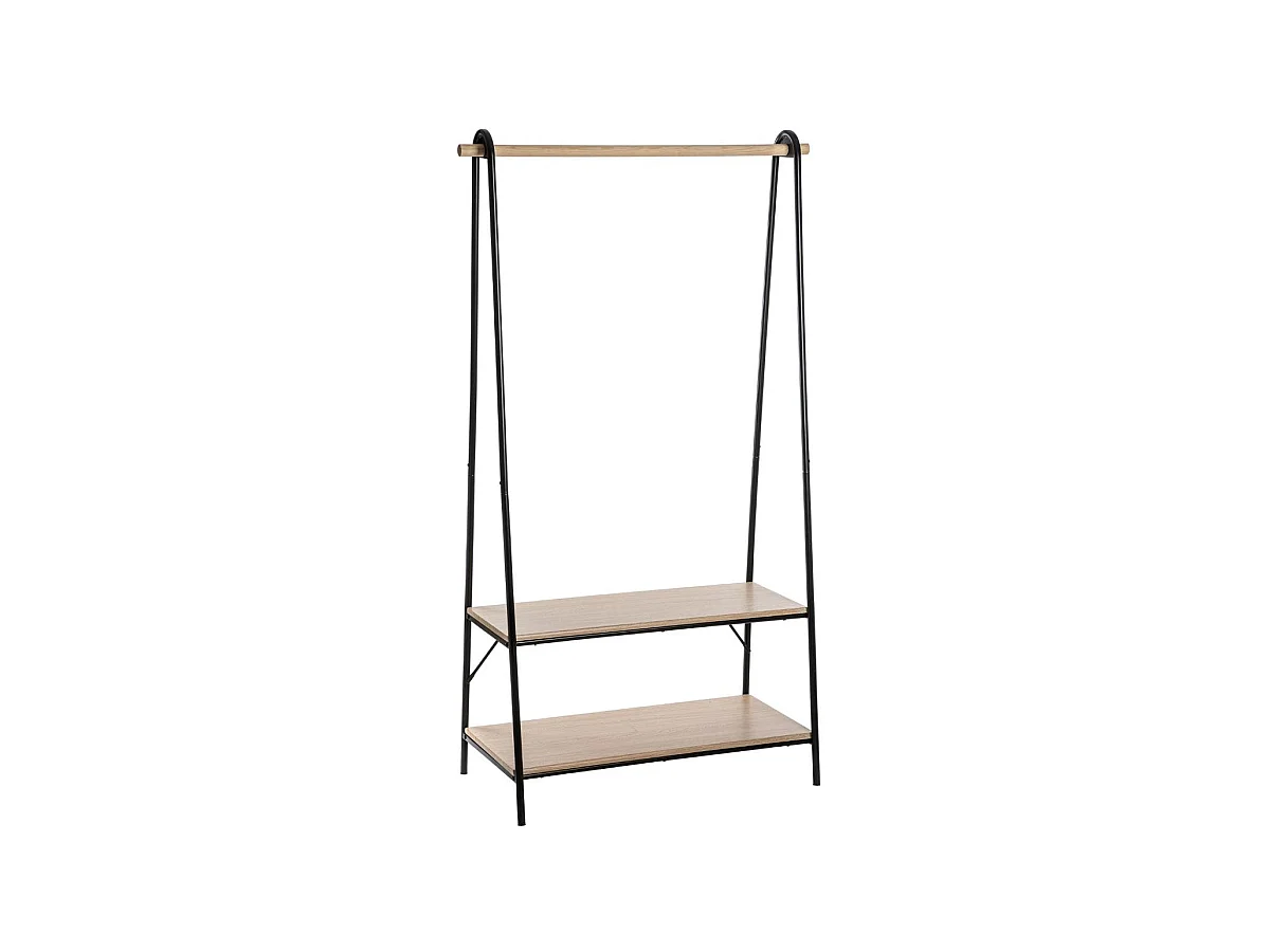 Portant à Vêtement "Janot" 164cm Naturel