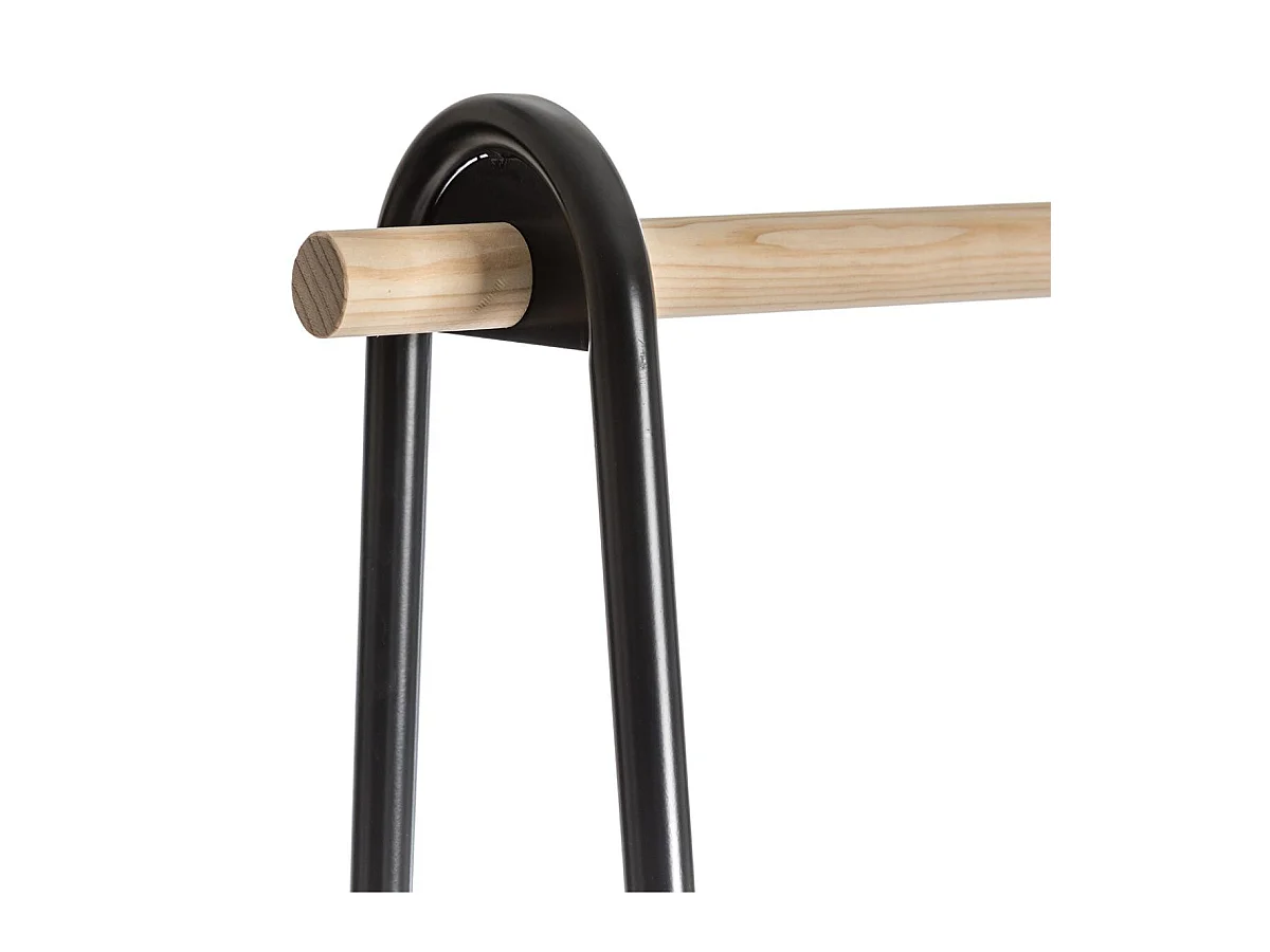 Portant à Vêtement "Janot" 164cm Naturel