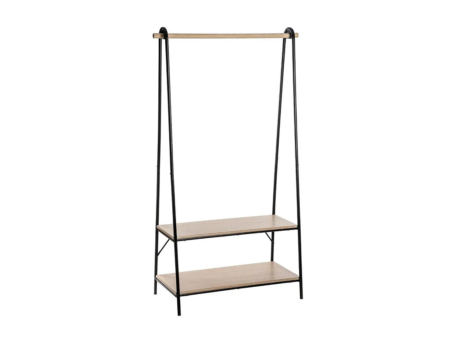 Portant à Vêtement "Janot" 164cm Naturel