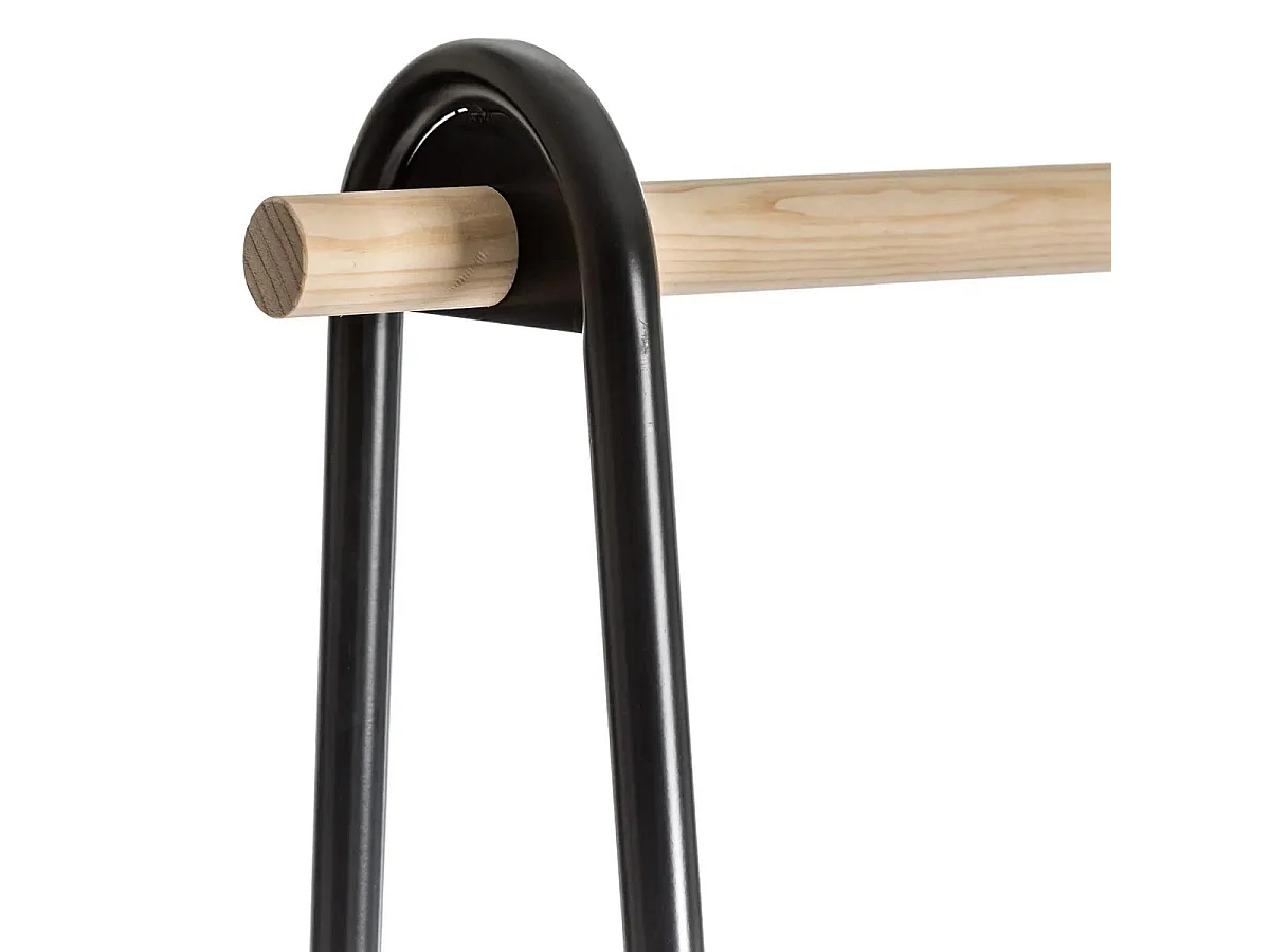 Portant à Vêtement "Janot" 164cm Naturel
