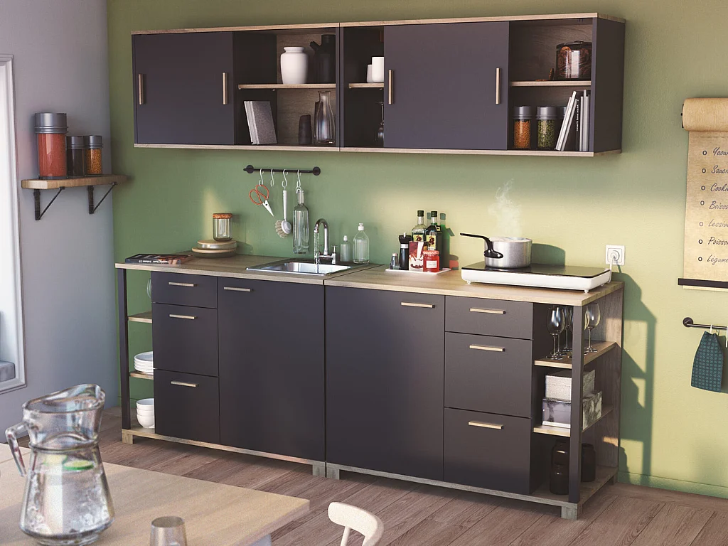 Meuble haut de cuisine 1 porte Atelier