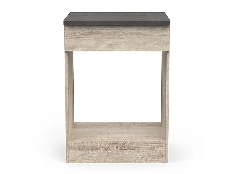 Meuble de cuisine bas pour four 60 cm Paprika