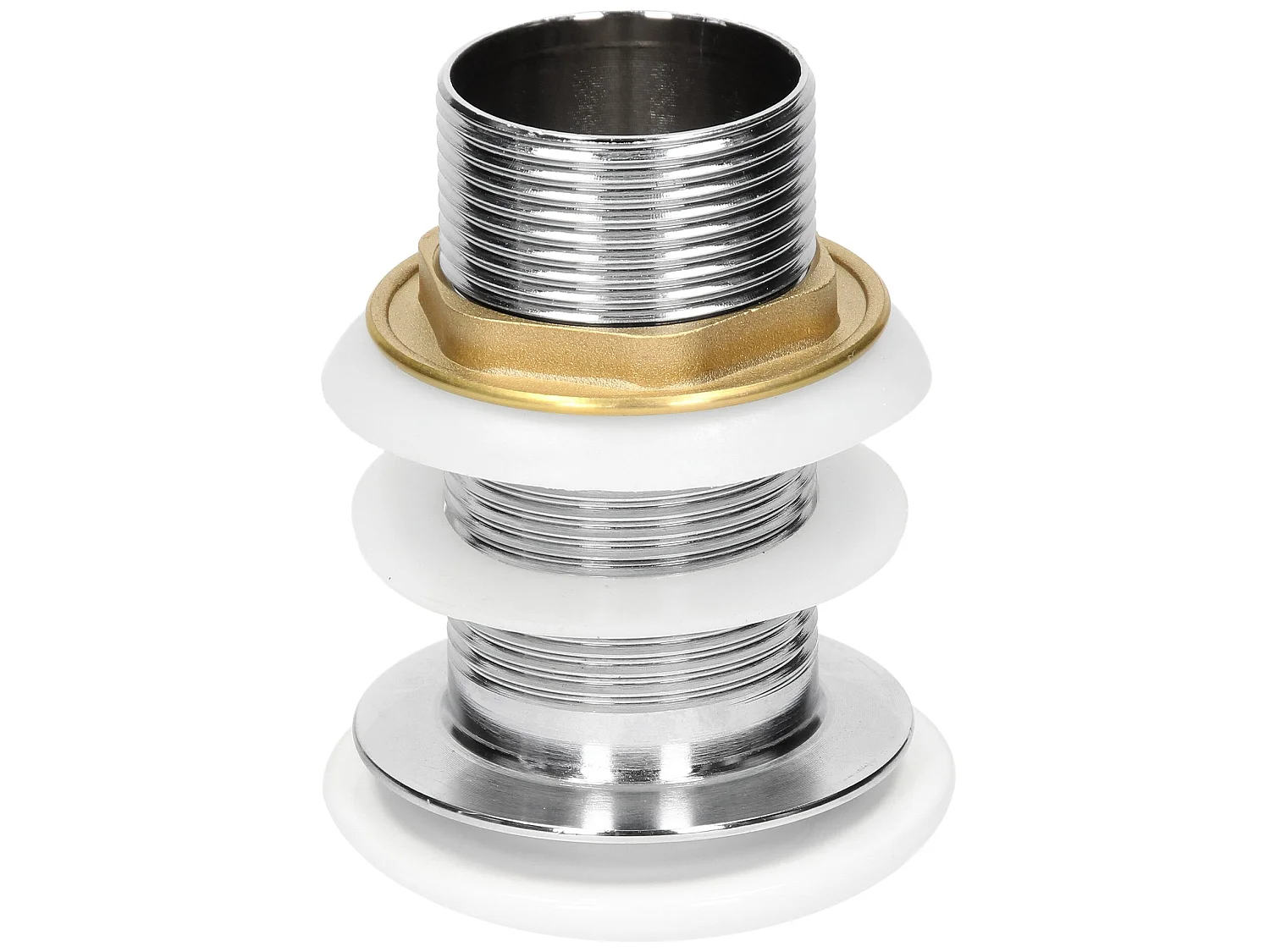 Bonde lavabo sans trop-plein vanne vidange pop up blanc céramique ML-DESIGN