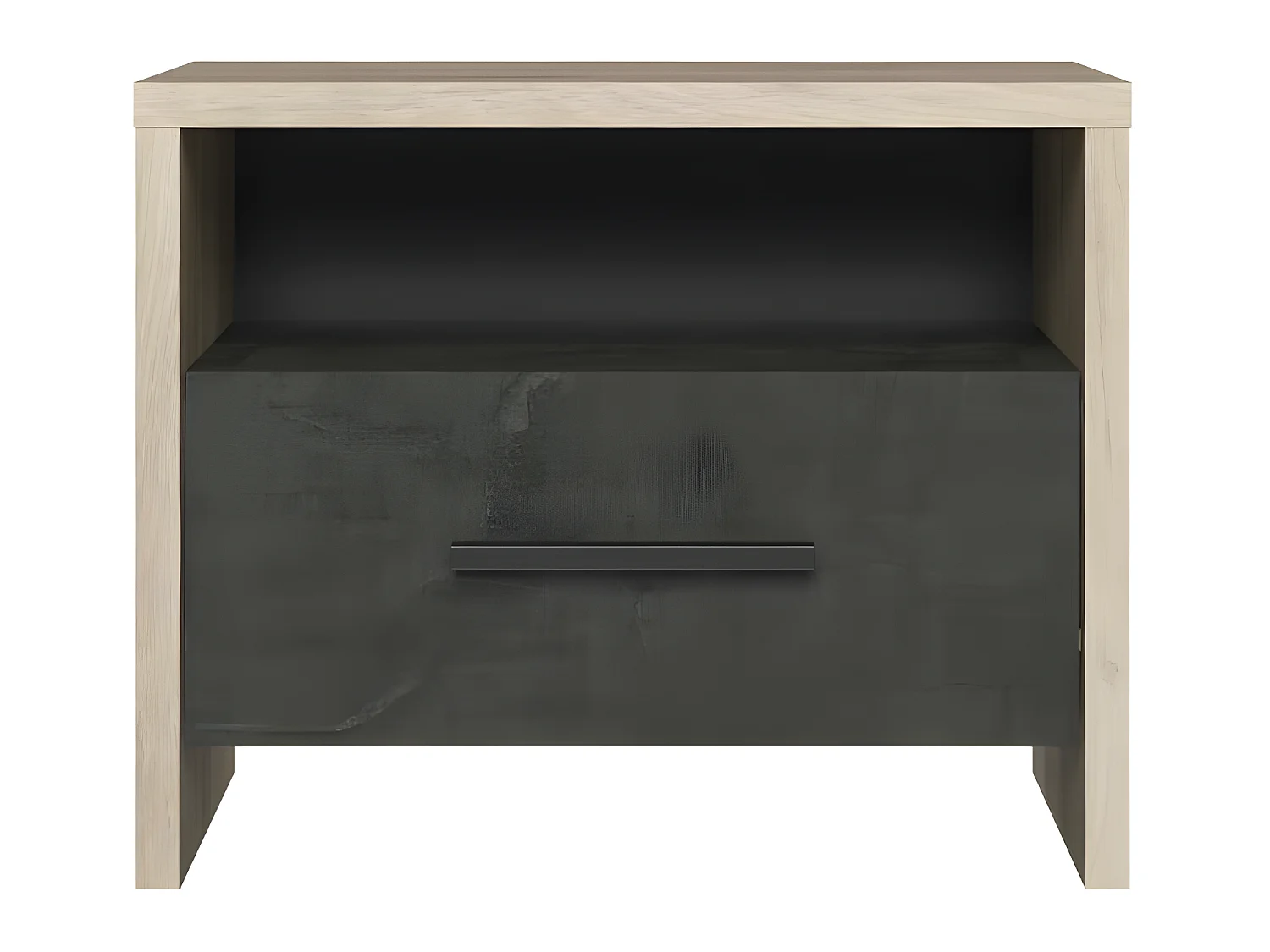 Tavolo da comodino 1 decorazione del cassetto quercia kronberg 50 x 36 x altezza 40 cm