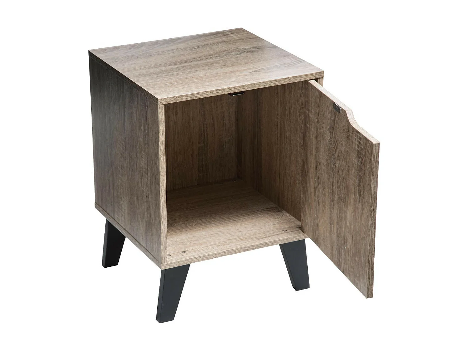 Table de Chevet "4 Pieds" 47cm Naturel