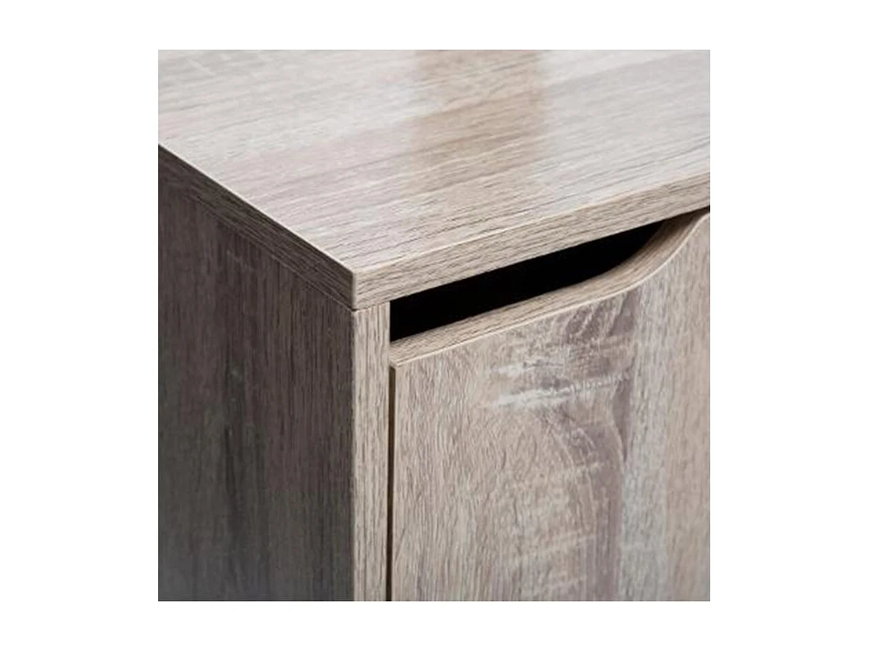 Table de Chevet "4 Pieds" 47cm Naturel