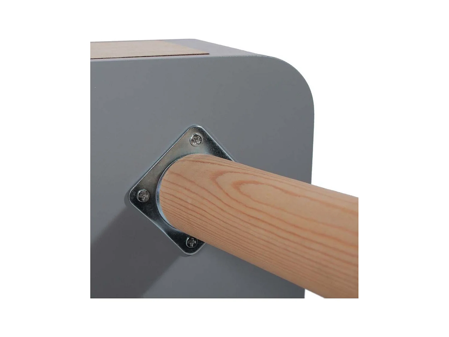 Chevet Blanc 1 Tiroir En Bois Blanc