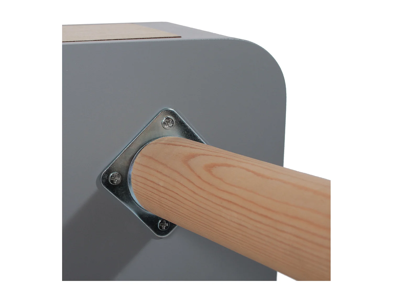 Chevet Gris 1 Tiroir En Bois Gris