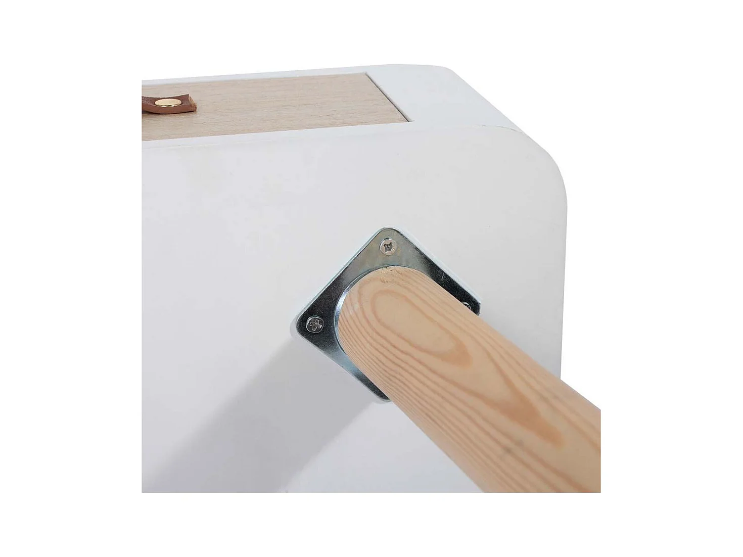 Chevet Gris 1 Tiroir En Bois Gris