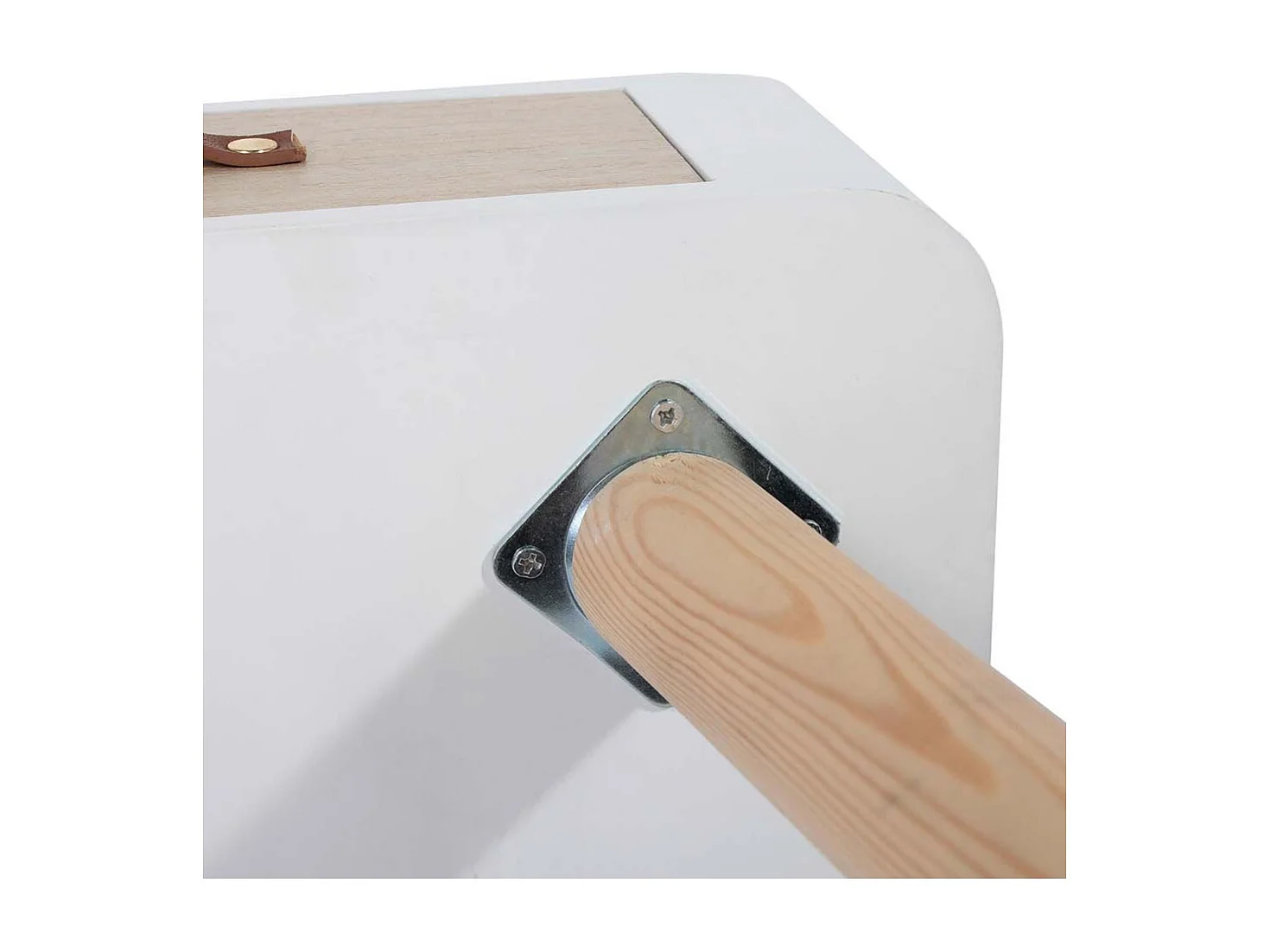 Chevet Gris 1 Tiroir En Bois Gris