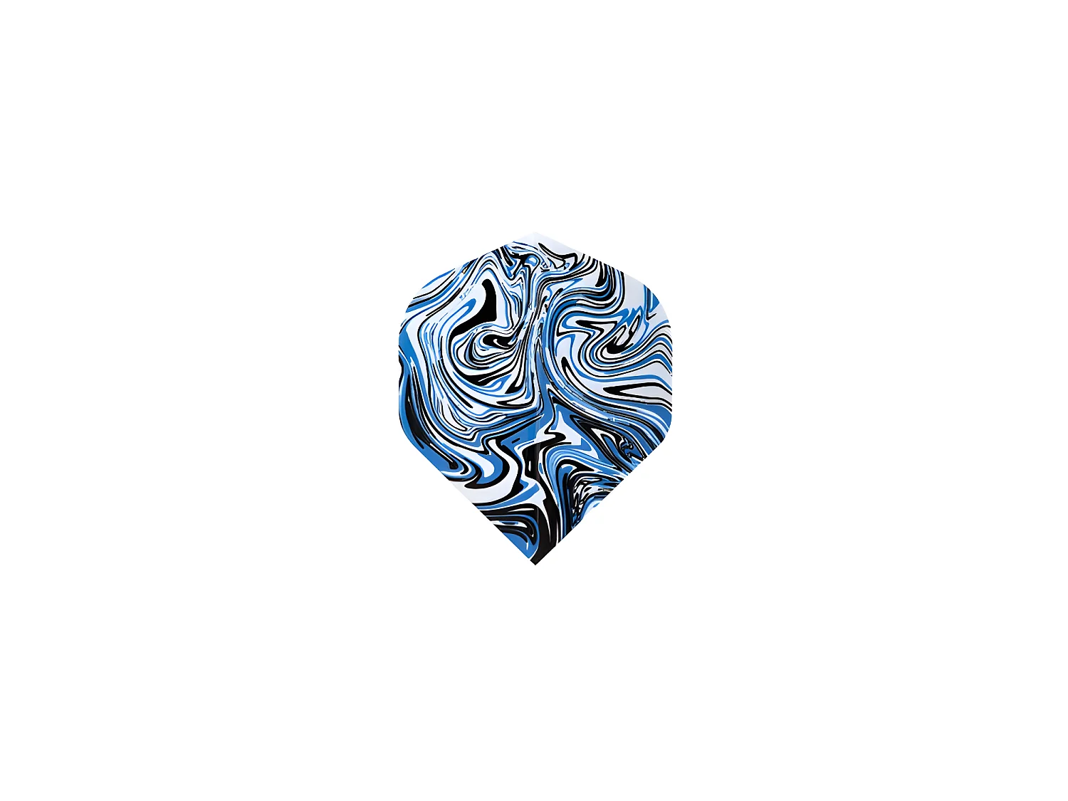 Jeu de 3 fléchettes pointe plastique 21g Deep Sea bleu - Bleu