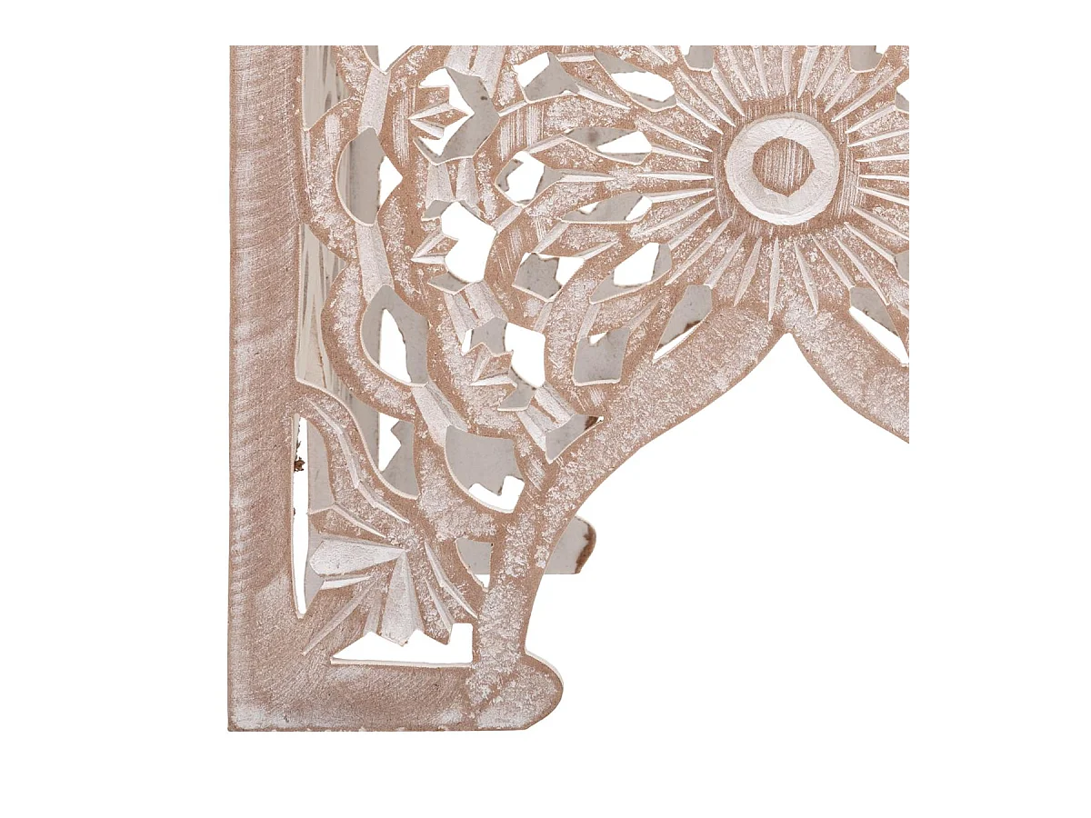 Lot de 2 Tables d'Appoint Design "Touareg" 46cm Naturel