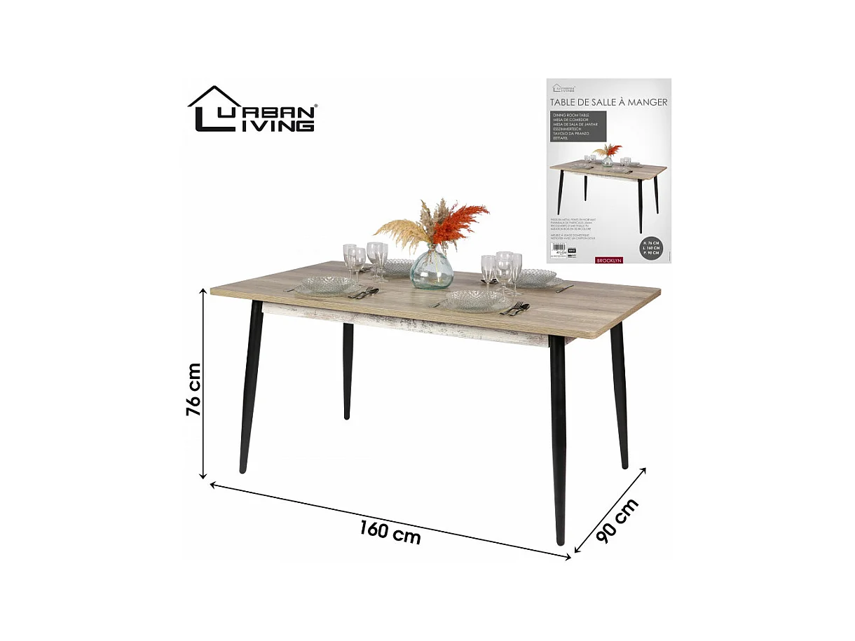 Table basse 1 tiroir Romy