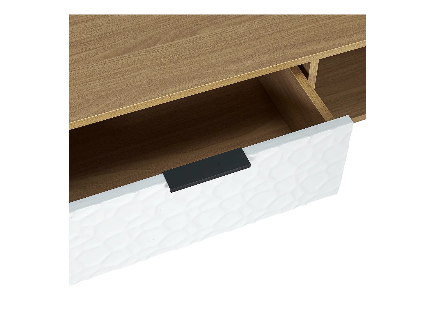 Table Basse Sven Marron, Blanc