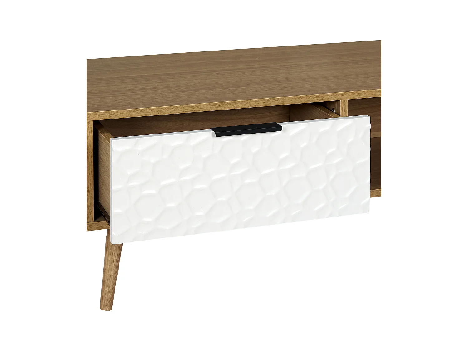 Table Basse Sven Marron, Blanc