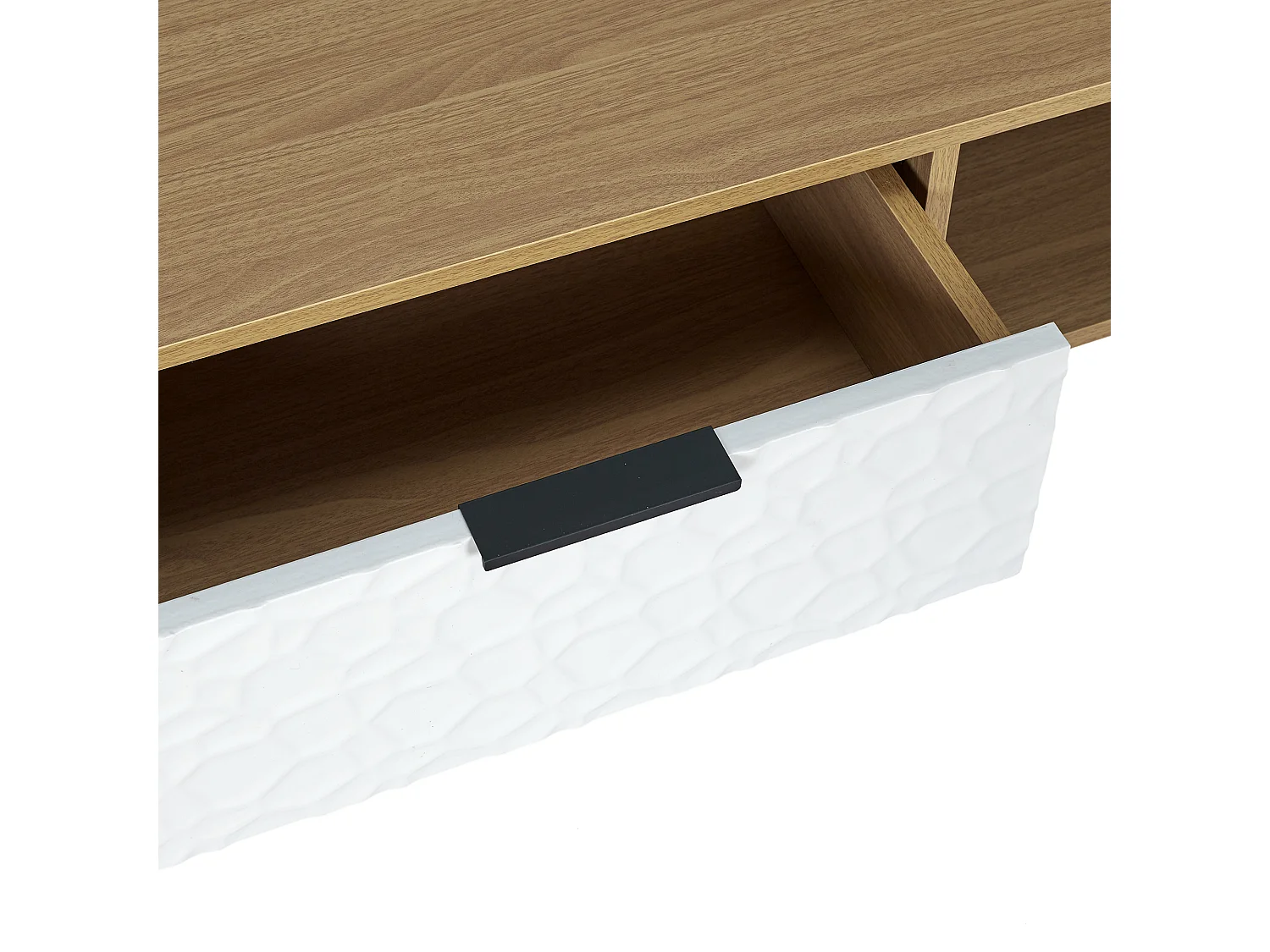 Table Basse Sven Marron, Blanc
