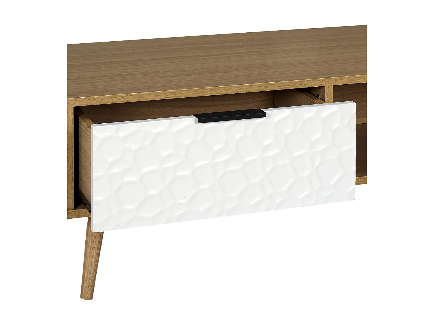 Table Basse Sven Marron, Blanc
