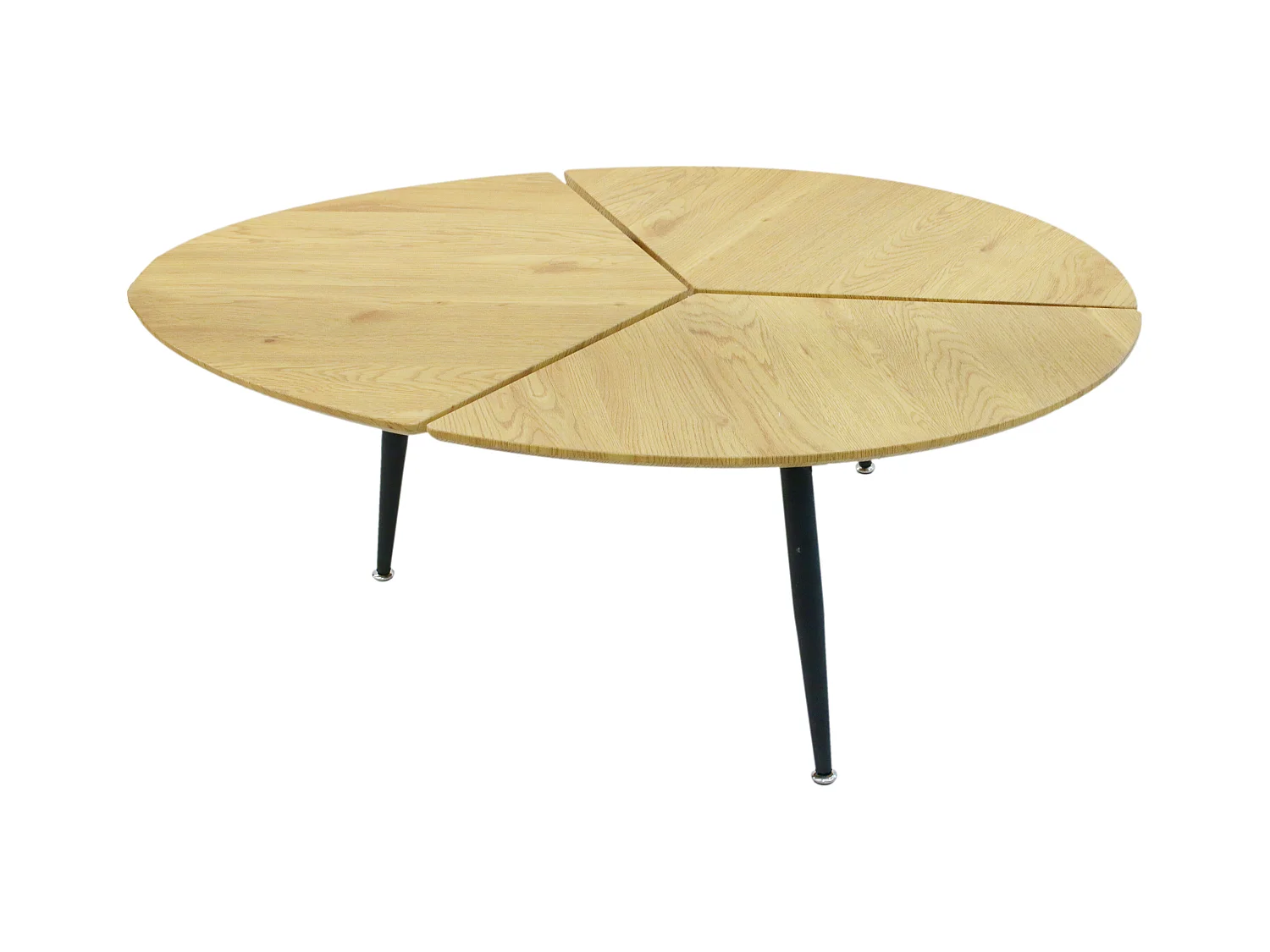 Table Basse Miller Beige, Noir