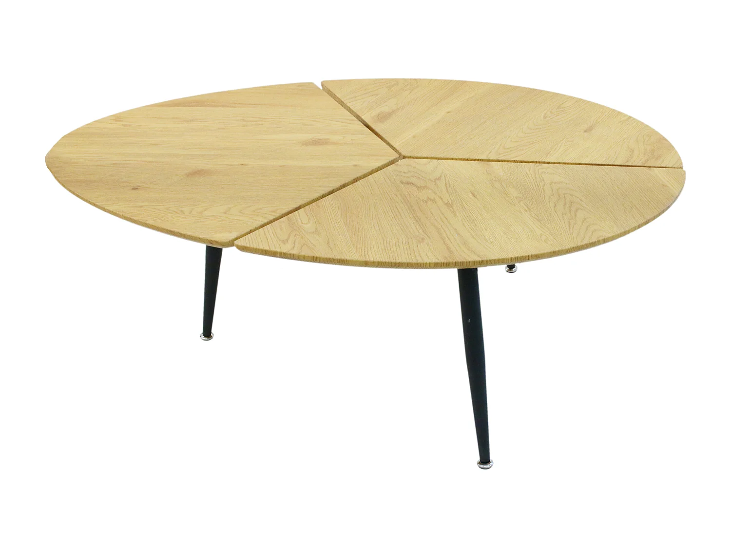 Table Basse Miller Beige, Noir