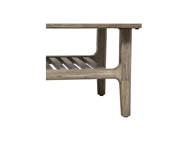 Table Basse 1 Niveau Bois "Banila" 120cm Naturel