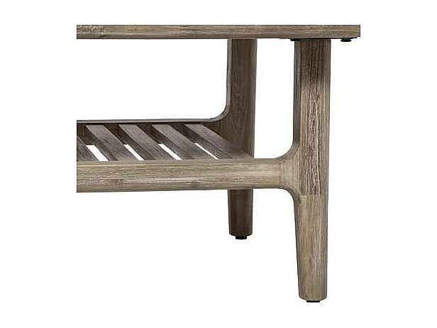 Table Basse 1 Niveau Bois "Banila" 120cm Naturel