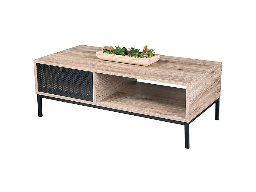 Table basse 1 tiroir 1 niche Soho