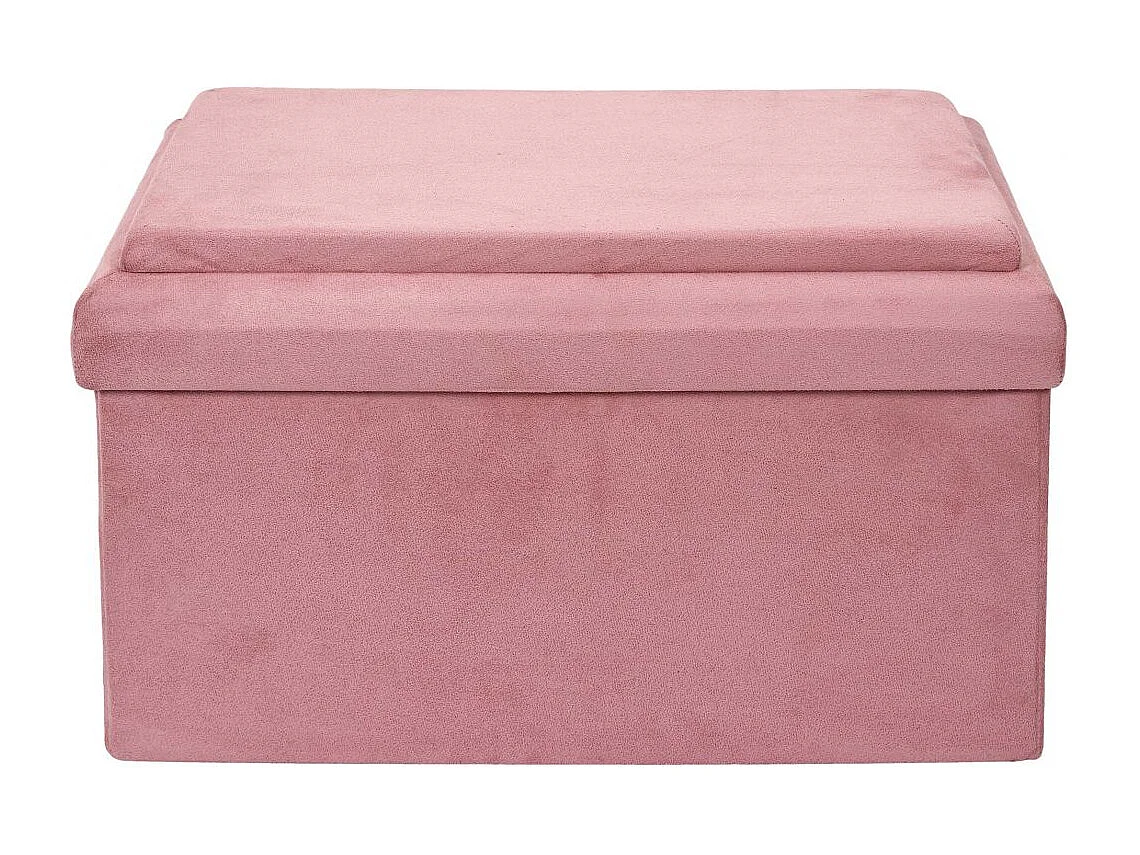 Coffre Banc Pliable Compatible Brique Rose