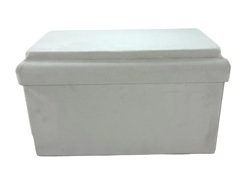 Banc & Coffre Pliable Enfant "Brique" 52cm Gris